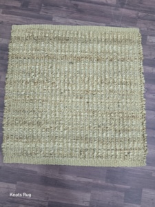 พรมทอมือหลากสีทรงกลมทำด้วยมือลวดลายแอบสแตรกปรับขนาดได้มีสีแดงและหลากสี - Product Image 2