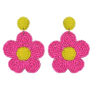 Pendientes Elegantes con Cuentas Bordadas, Joyería de Moda para Mujeres y Niñas, Disponibles a Precio Directo de Fábrica - Product Image 2