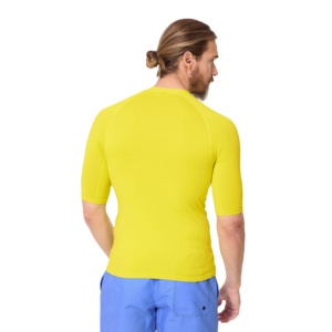 Camiseta de Surf para Hombre, Corte Ajustado, Manga Corta, Poliéster y Elastano, Protección UV, Secado Rápido, Transpirable, Protección contra Rozaduras, Ropa de Playa - Product Image 4