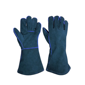 2025ถุงมือเชื่อมหนังถุงมือนิรภัยสำหรับใช้ในอุตสาหกรรมก่อสร้าง - Product Image 2