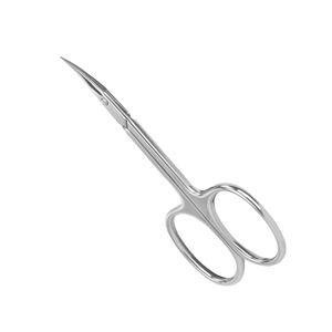Ciseaux à cuticules faits à la main en gros, lame fine courbée en acier inoxydable, 3,5 pouces - Product Image 1