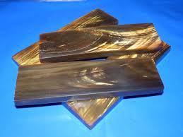 Rams Horn Plates Scale Polish for Handle Knife <b>Glass</b> <b>Frame</b> Material Customize Size High Quality and Competitive Price From India - Product Image 4