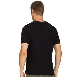 T-shirt à col roulé pour homme, 100% coton tricoté, broderie frontale personnalisée, coupe classique, style formel, manches courtes, haute qualité, faible MOQ, livraison rapide - Product Image 6