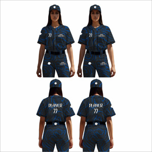 OEM Service Softball Uniform Wholesale Softball Uniform Design Your Own Logo Softball Uniform - Product Image 6