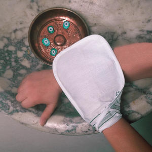 Pochette d'exfoliation Kese de bain turc super vente en gros pour le visage et le corps Pochette exfoliante pour peau sensible de Turquie Best-seller - Product Image 5