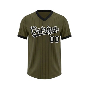 ผู้ผลิตโดยตรงจากโรงงาน ขายส่งเสื้อเบสบอลสไตล์เรโทร สำหรับทุกเพศ ระบายอากาศได้ดี ชุดทีม ราคาถูก - Product Image 1