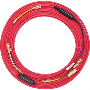 Guides de câbles en fil de PTFE bleu en aluminium et acier inoxydable 0,8-1 mm 5 m pour la gestion des câbles et accessoires - Product Image 3