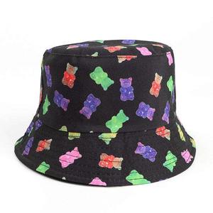 Sombrero de pescador reversible de algodón 100% con logotipo personalizado al por mayor, sublimación multicolor para mujeres y hombres para uso diario - Product Image 1
