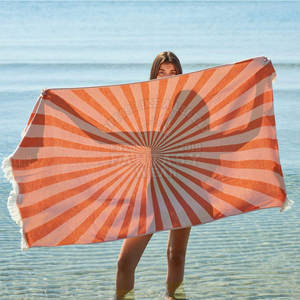 Serviette de plage 2025 conçue pour les familles, les couples ou les moments de détente ensoleillés entre amis – En vente - Product Image 4