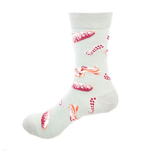 Moda Casual Otoño Hombre Calcetines de algodón Calcetines de impresión personalizada Vestido transpirable Calcetines casuales para hombre - Product Image 1