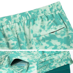 High Quality Men's Gym Running Shorts Custom Design Solid Pattern Private Label Quick-Drying Breathable <b>Polyester</b> Custom Logo - Product Image 5