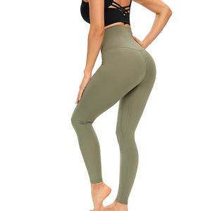 Leggings respirants pour femmes fabriqués dans un matériau doux et léger de bonne qualité Leggings de fitness pour femmes avec service personnalisé OEM - Product Image 6