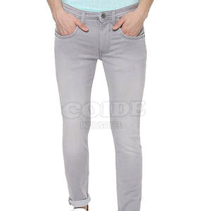 Pantalones de Hombre de Último Diseño, Servicio OEM, Cómodos, Transpirables, de Primera Calidad, Pantalones Vaqueros Lavados para Hombre - Product Image 1