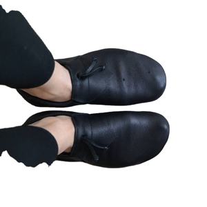 Calcetines de cuero con logotipo personalizado para hombre y mujer, calzado Unisex de cuero de vaca halal genuino musulmán para rezar - Product Image 2