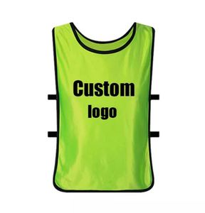 Professional cheap custom sports mesh basketball football scrimmage <b>training</b> reversible vests - Product Image 1