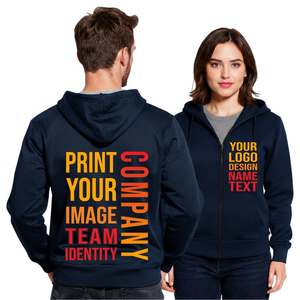 Sweat à capuche simple en molleton 100% coton offrant une chaleur fiable et une sensation respirante pour les vêtements de sport d'automne en plein air - Product Image 4