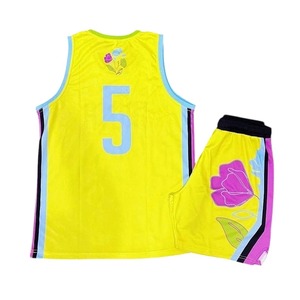 2025 personnalisé sublimé basket-ball maillot et short ensemble réversible respirant séchage rapide équipe uniformes pour hommes jeunes en gros - Product Image 6