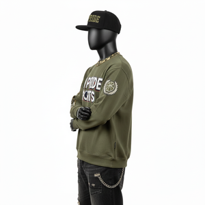 Nuevo Diseño, Sudaderas de Felpa 100% Algodón, Estilo Casual Otoñal, Estampado Personalizado, Bajo MOQ, Precio al por Mayor, Hecho en Pakistán - Product Image 2