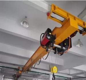 Pont roulant monorail européen avec moteur PLC et engrenage - Capacité de levage de 5/10/20 tonnes, vitesse de levage personnalisable pour atelier/entrepôt - Product Image 2