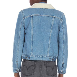 Veste en jean confortable et élégante pour femmes, vêtements de sport respectueux de la peau, design unique, veste en jean respirante - Product Image 2
