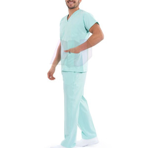 Ensemble de Blouse et Pantalon Médical Léger en Coton Écologique pour Homme – Toucher Doux, Respirant, Extensible – Idéal pour Usage Quotidien en Hôpital – Haute Qualité - Product Image 2