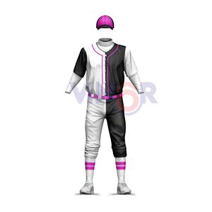 Uniforme de baseball décontracté personnalisé de meilleure qualité uniformes de baseball en polyester avec logo personnalisé et design imprimé - Product Image 2