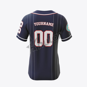 Maillots de baseball élégants et très populaires de haute qualité pour 2025, personnalisables pour toutes les équipes, 100 % polyester, anti-UV, séchage rapide - Product Image 2