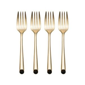 Utensilios de cocina Juego de cubiertos de acero inoxidable de 4 piezas Cucharas con mango recubierto de PVD dorado Juegos de cubiertos en precio razonable para uso en hoteles - Product Image 2