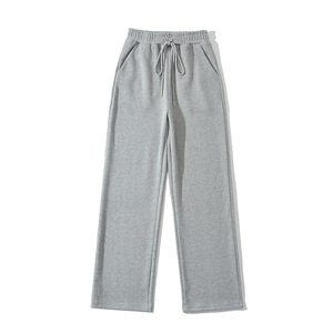 Cotton <b>Fleece</b> Sweatpants Fashion Women's Baggy Sweatpants Elastic Waistbanded Stylish <b>Trousers</b> with Pockets Loose Fit Sweatpants - Product Image 4