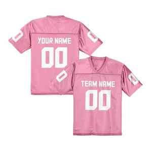 Maillots de football américain sublimés Vêtements d'équipe personnalisés avec maille respirante Tissu à séchage rapide Parfait pour l'entraînement et la compétition - Product Image 3