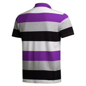 เสื้อโปโลผู้ชายสั่งทำพิเศษ หรูหรา ระบายอากาศ แห้งเร็ว สำหรับฤดูร้อน แขนสั้น พิมพ์ลาย บริการ OEM ODM - Product Image 6