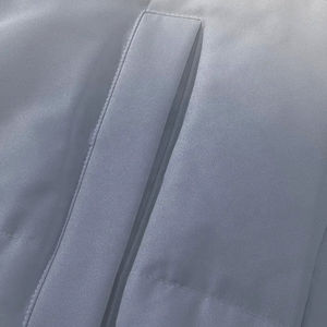 Article populaire haute qualité logo personnalisé impression hommes hiver doudoune fermeture éclair manches complètes poches avant bas prix - Product Image 5