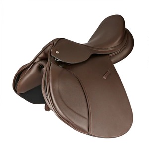 Custom Full Grain Leather Dressage Horse Saddle Deep Seat Billet Straps Genuine Leather Western Saddle with Wood <b>Tree</b> - Product Image 6