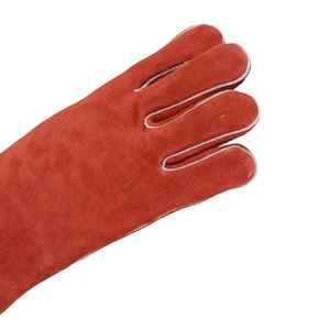 Guantes de aparejo de cuero de vaca de 2025 10 pulgadas, guantes de trabajo de seguridad transpirables para soldadura de construcción, protección de manos Industrial - Product Image 4