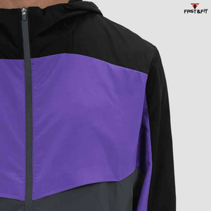 Chaqueta Impermeable con Capucha para Hombre, Nueva Colección, Cómoda y Elegante, con Cierre, Bolsillos, Cuello Alto, Logotipo Frontal, para Invierno - Product Image 4