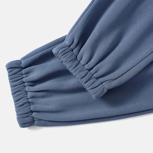 Pantalones de chándal con cordón de Color sólido para mujer, pantalones de chándal para correr a la venta, forro polar de algodón 100%, precio barato, servicio OEM de alta calidad - Product Image 3