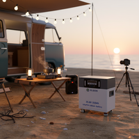 Convertisseur d'énergie solaire 8KWH 24V 315Ah 6000 cycles, système de stockage d'énergie domestique tout-en-un, banque d'alimentation solaire portable