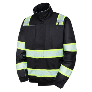 Offre Spéciale légère haute visibilité ANSI classe 1 veste de travail de sécurité Logo personnalisé étanche caractéristique Jazo Industries Made - Product Image 1