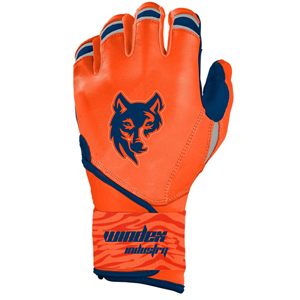 Fabricant de gants de softball de qualité supérieure avec logo personnalisé, design dernier cri, en cuir Cabretta, manchette longue, gants de frappe de baseball. - Product Image 2