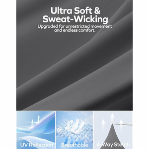 Nouveautés très vendues en gros, chemise de sublimation, rashguards unisexes BJJ, manches longues de plage, surf, séchage rapide, vêtements de sport 220g - Product Image 4