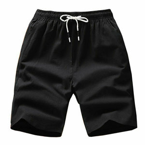 Pantalones cortos para correr hechos a medida para hombre patrón sólido poliéster entrenamiento diseñador Fitness correr entrenamiento gimnasio deportes pantalones cortos - Product Image 3