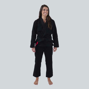 Kimono de Jiu-Jitsu personnalisé pour femme, uniforme BJJ respirant 100 % coton, tissage perlé, renforcé, durable, pré-rétréci, personnalisable à l'avant - Product Image 1