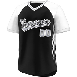 Maillot de baseball à col en V Maillot de baseball \ Softball à la mode du fabricant et exportateur de vêtements de sport COSH - Product Image 2