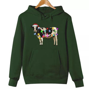 Sudadera navideña acogedora con interior cálido y suave, gráficos festivos y alegres, ajuste cómodo para el invierno, estilo relajado de temporada. - Product Image 4