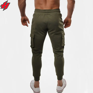 Pantalones de chándal para correr para hombre, ropa deportiva para correr, pantalones transpirables, pantalones informales de algodón, pantalones lavados para hombre - Product Image 3