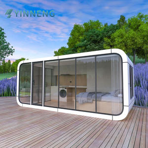 Villa préfabriquée de luxe extensible, nouvellement conçue, avec chambre à coucher, petite <span class=keywords><strong>maison</strong></span> modulaire, infrastructure verte - Product Image 2