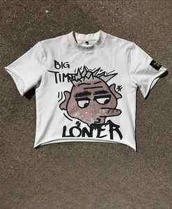 Camiseta de Verano para Hombre, de Algodón de Alta Calidad, Diseño Clásico con Cuello Redondo, Estilo Vintage, 240 Gramos, Transpirable, Venta al Por Mayor - Product Image 6