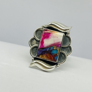 Hermoso anillo de Dalia de Plata de Ley 925, anillo de bodas de diseñador hecho a mano con forma ovalada para regalo de fiesta de mujer - Product Image 2
