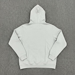 Sweat à capuche streetwear homme en molleton polyester/coton, coupe oversize, lourd, de haute qualité, teint uni, avec logo personnalisé, idéal pour l'hiver - Product Image 2