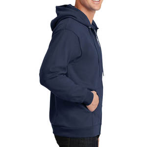 <b>Men</b> Fleece Full Zip Heavyweight Sweatshirt Hoodie <b>Thermal</b> Custom - Product Image 3